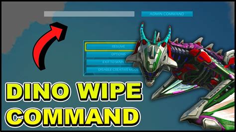 Dino wipe command - You should look over that list for command usage. There are commands like "GiveAllStructure" to "Give the current player ownership of the targeted structure and all structures connected to it recursively" as well as the basic "DestroyMyTarget" to "Instantly destroys the creature or structure in the current player's crosshairs, without leaving ...